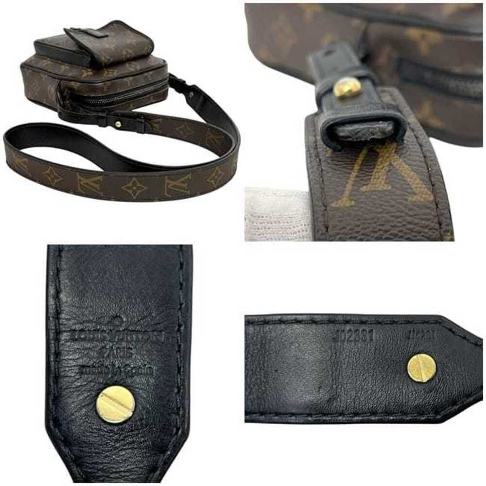 LOUIS VUITTON Authentic Black Monogram Leather Love Shoulder Bag - Picture 11 of 11